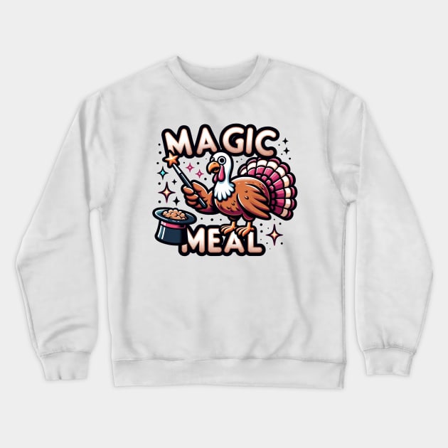 Magic Meal Crewneck Sweatshirt by sharukhdesign